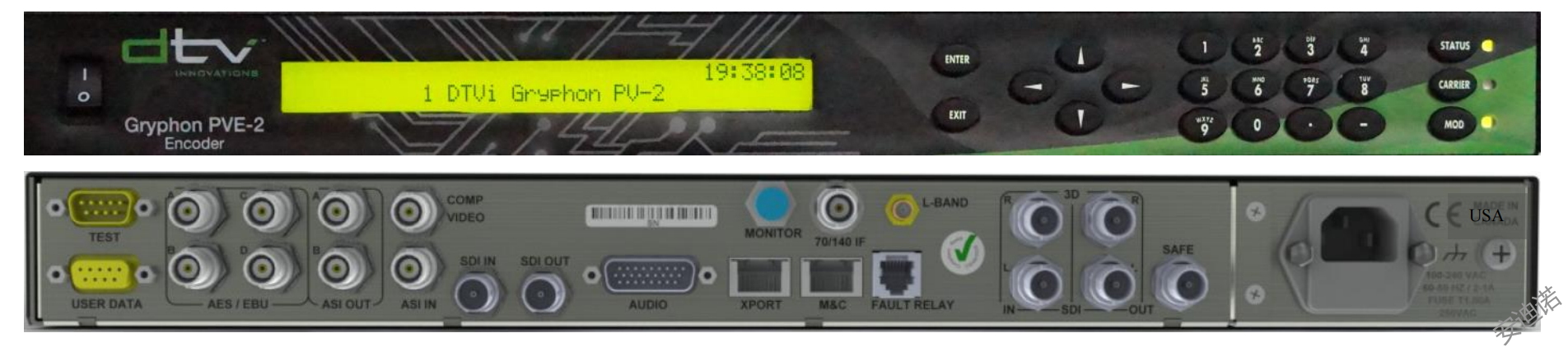 Gryphon PVE-2 MPEG Video Encoder